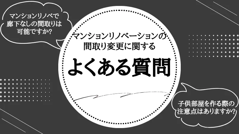マンションリノベーション 間取り
