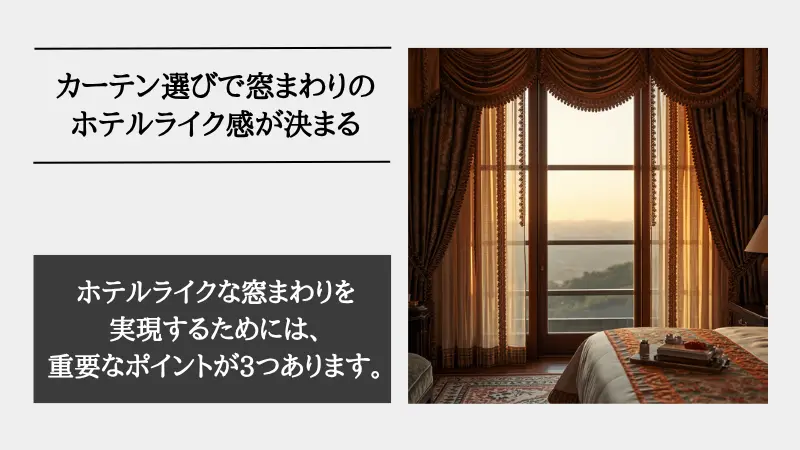 ホテル ライク カーテン