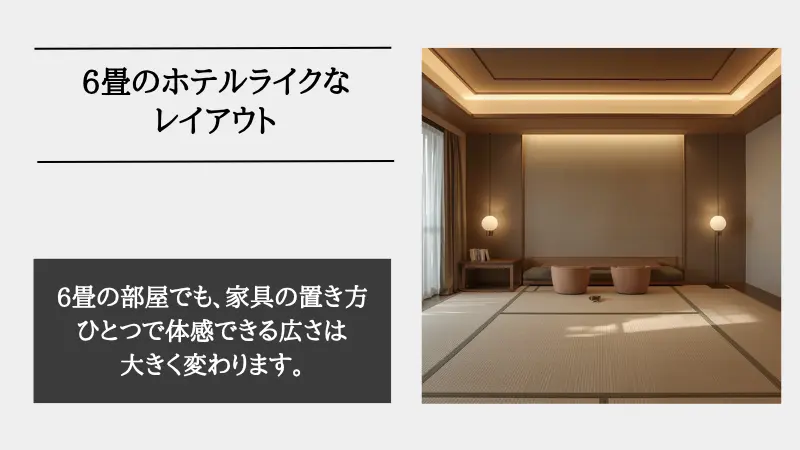 ホテル ライク 部屋 6 畳