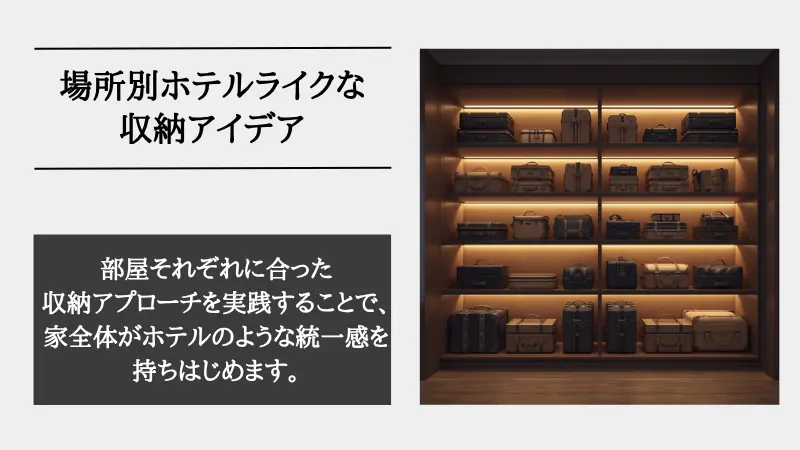 ホテル ライク 収納