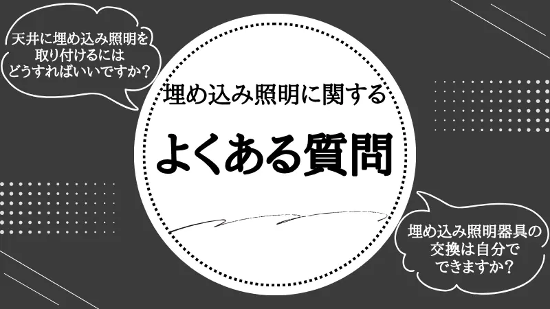 埋め込み照明とは
