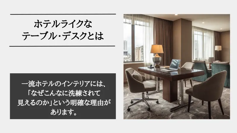 ホテル ライク テーブル