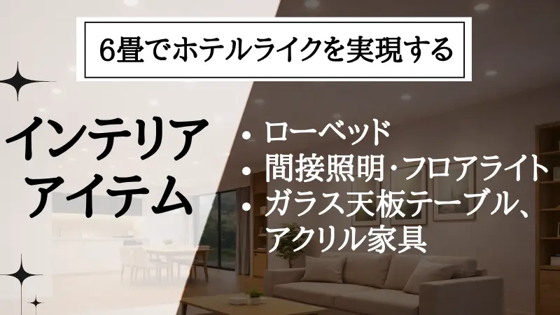 ホテル ライク 部屋 6 畳