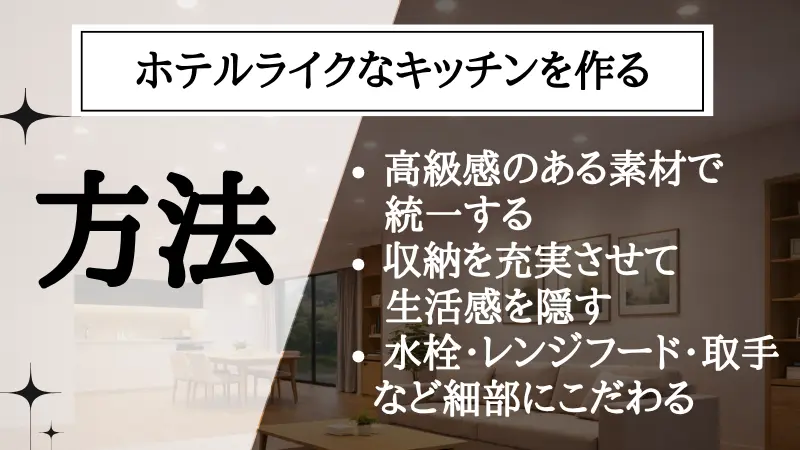 ホテル ライク キッチン