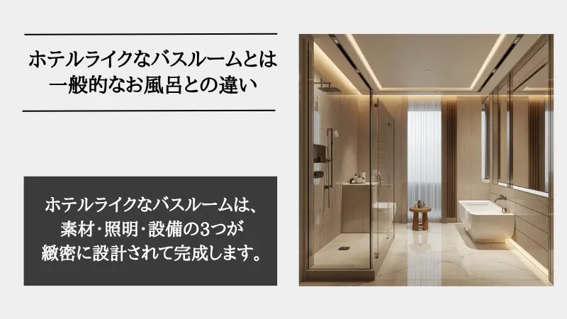 ホテル ライク バス ルーム