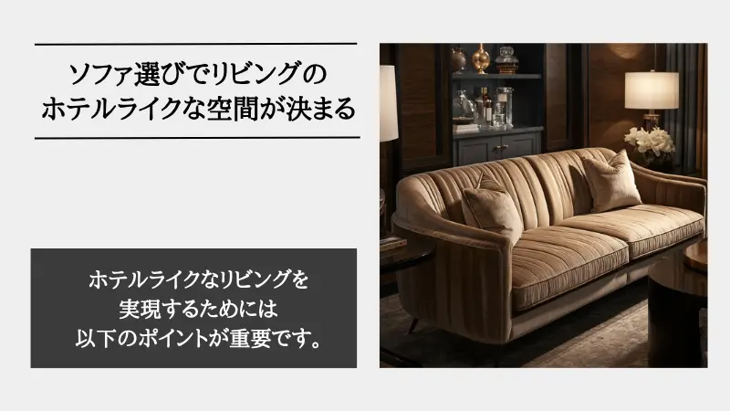 ホテル ライク ソファ