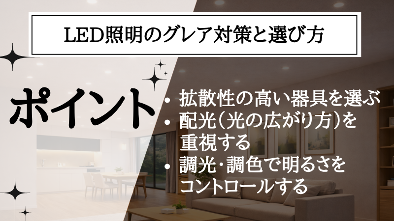 グレア対策 照明