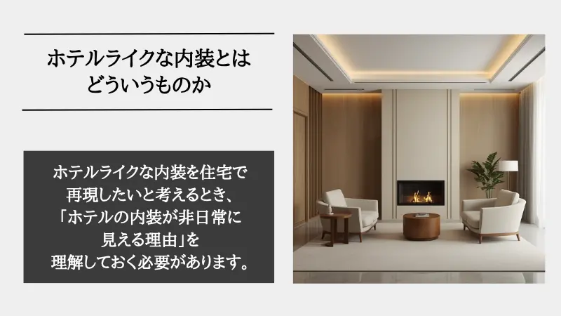 ホテル ライク 内装