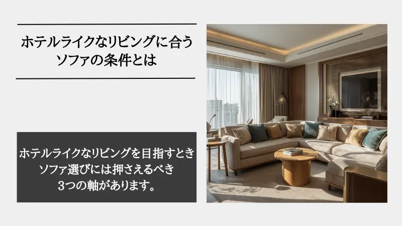 ホテル ライク ソファ
