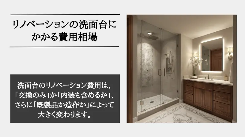 リノベーション 洗面台