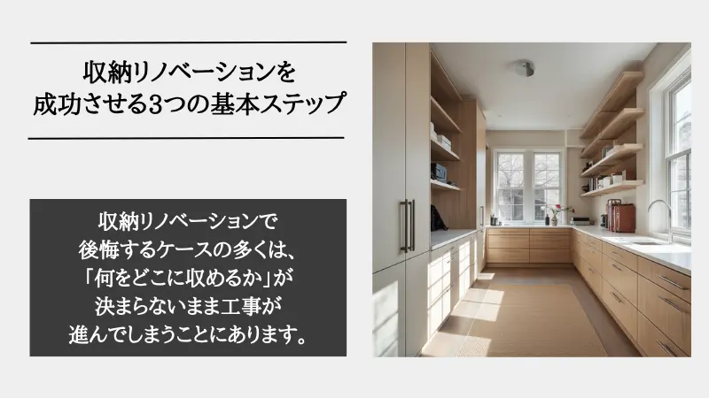 収納 リノベーション