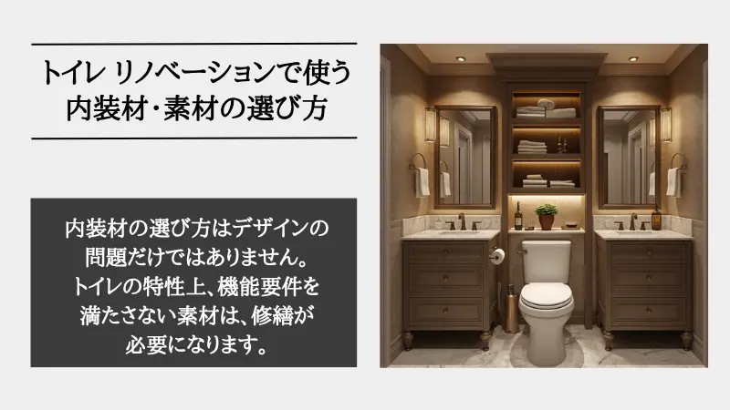 トイレ リノベーション
