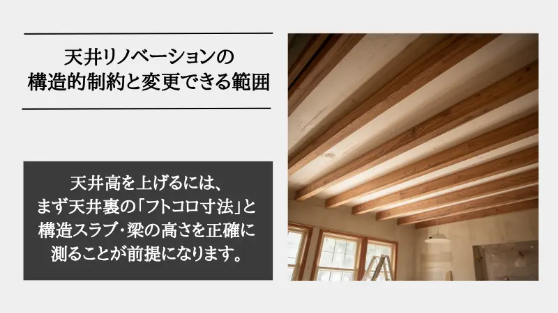 天井 リノベーション