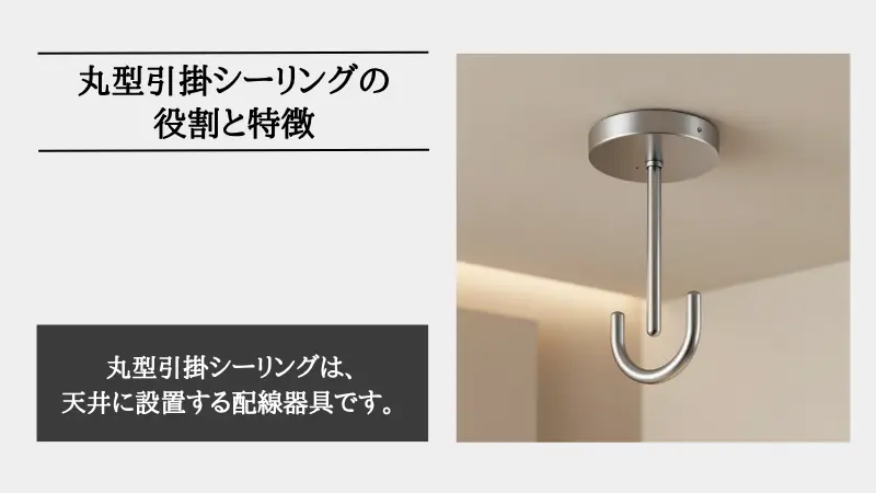 丸型引掛シーリング