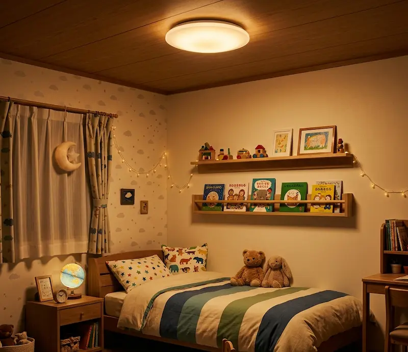 子供部屋 シーリングライト