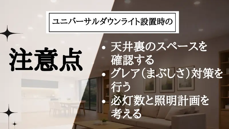 ユニバーサルダウンライト