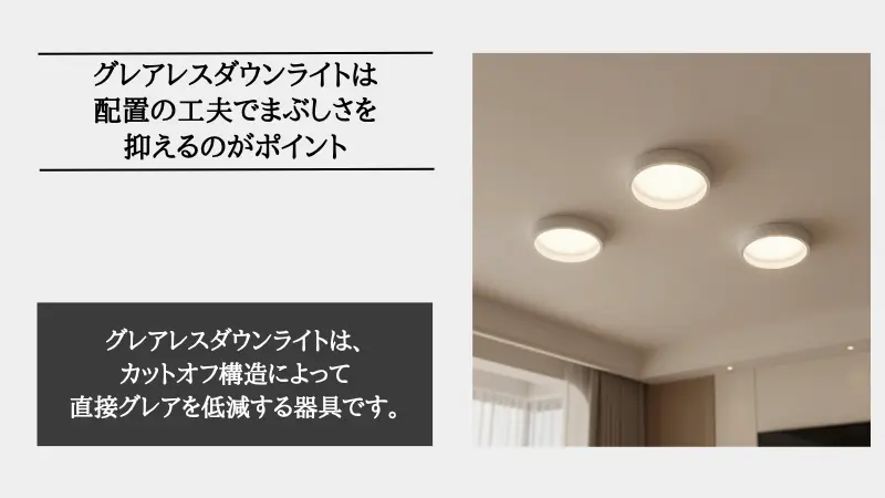 グレアレス ダウンライト