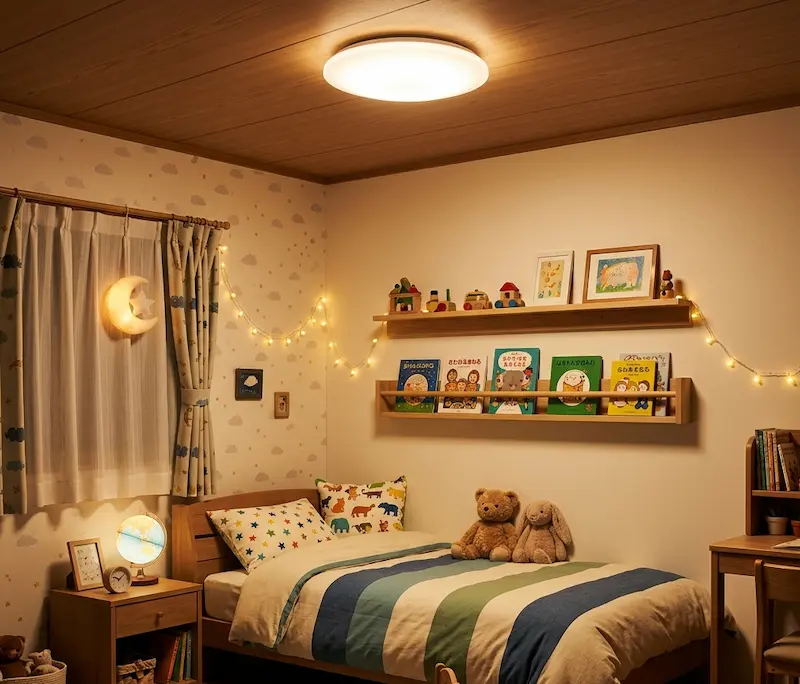 子供部屋 シーリングライト