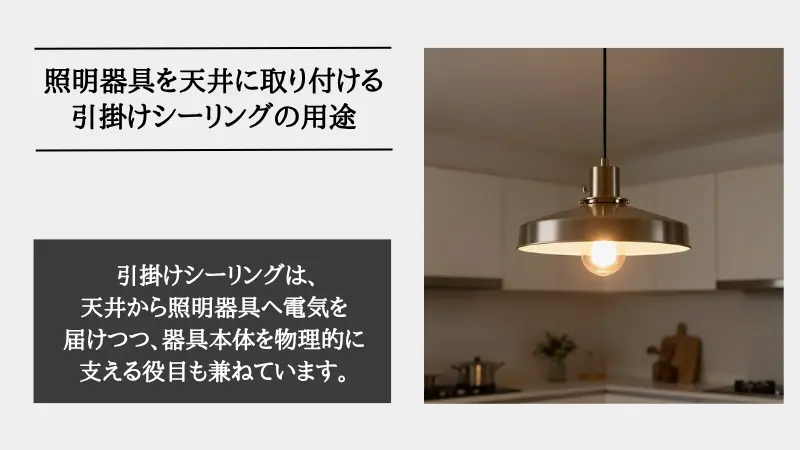 引掛けシーリング