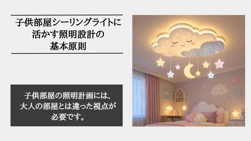 子供部屋 シーリングライト