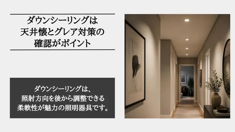 ダウンシーリング