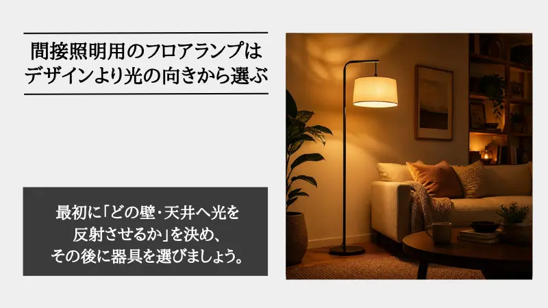 フロアランプの選び方